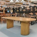 Osten Solid Wood Dining Table – Custom Handmade in Toronto | Modern Dining Table 05-02