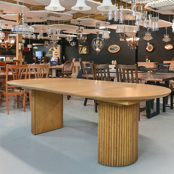 Osten Solid Wood Dining Table – Custom Handmade In Toronto | Modern Dining Table 05-02