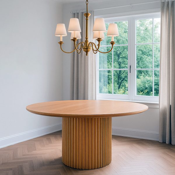 Osten Solid Wood Dining Table – Custom Handmade In Toronto | Modern Dining Table 05-04