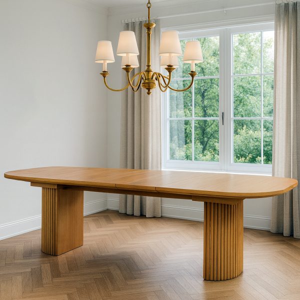 Osten Solid Wood Dining Table – Custom Handmade In Toronto | Modern Dining Table 05-05