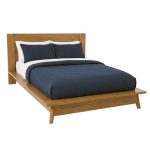 Hugo Solid Wood Platform Bed | Japanese style Bed 00-01