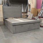Marco Storage Bed | Solid Wood Bed 04-01