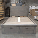 Marco Storage Bed | Solid Wood Bed 04-02