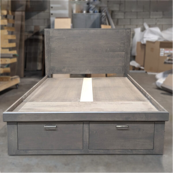 Marco Storage Bed | Solid Wood Bed 04-02