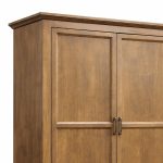 Algonquin Solid Wood Wardrobe | Handcrafted Custom Armoire 00-01