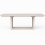Oslo Solid Wood Modern Dining Table | Handcrafted Custom Dining Table 00-01