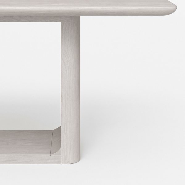 Oslo Solid Wood Modern Dining Table | Handcrafted Custom Dining Table 00-03