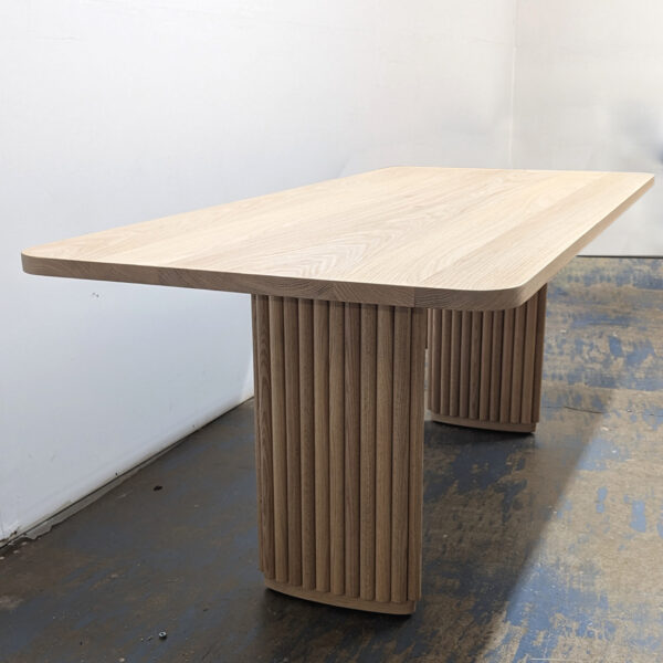 Osten Solid Wood Dining Table | Modern Table00-02