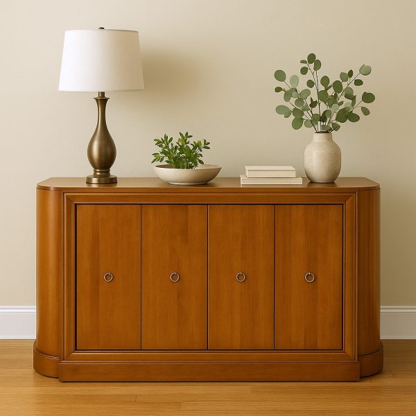 Belmont Solid Wood Sideboard | Custom Handcrafted Buffet02-02