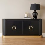 Belmont Solid Wood Sideboard | Custom Handcrafted Buffet 02-04