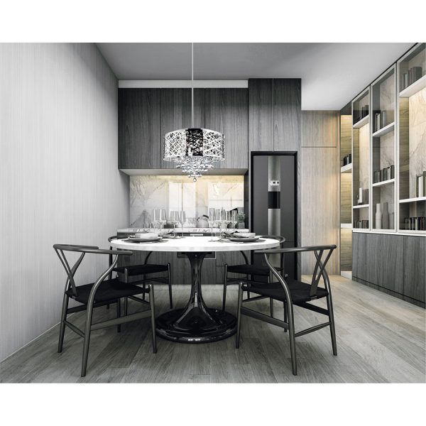 Celestia Modern Chrystal Chandelier | Chrome &Amp; Crystal Elegance 01-05
