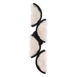 Moon Integrated LED Wall Light | Black Vanity Light01-01