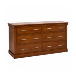 Madrid Solid Wood Dresser – Handcrafted Bedroom Storage 00-00