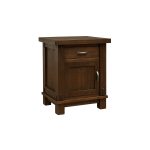 Timber Rustic Solid Wood Nightstand | Custom Bedroom Nightstand 00-02