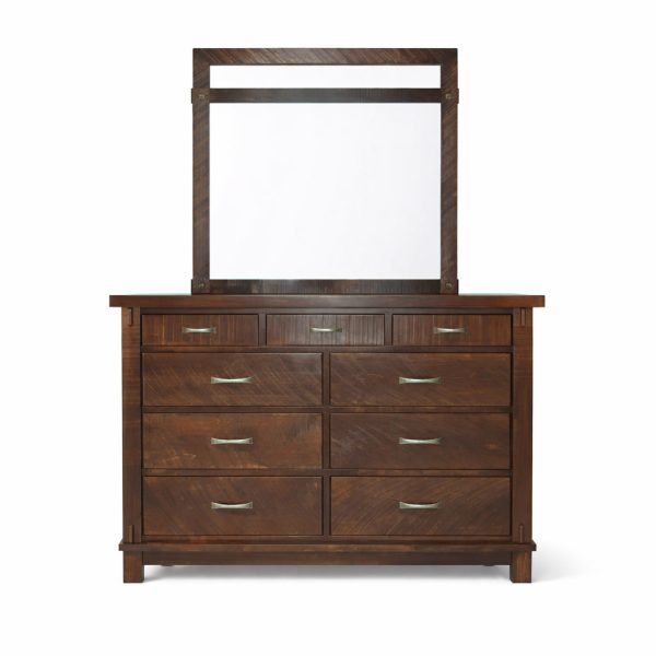 Timber Rustic Dresser | Handcrafted Solid Wood Dresser – Bedroom Storage 00-02