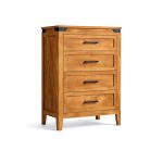 Union Station Rustic Chest – Solid Wood Vertical Drawer Chest 0-03