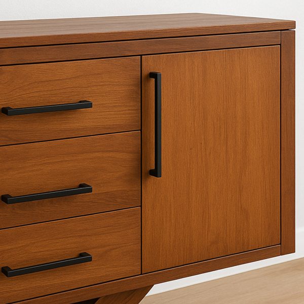 Boulevard Solid Wood Sideboard | Handcrafted Custom Buffet 00-04