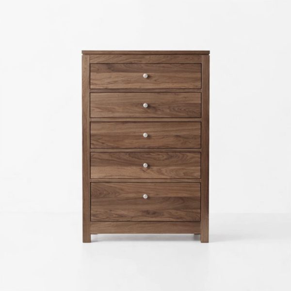 Newport Solid Wood Chest | Modern Hiboy 0-02