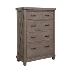 Truss Solid Wood Storage Chest | Rustic Farmhouse Chest 00-01