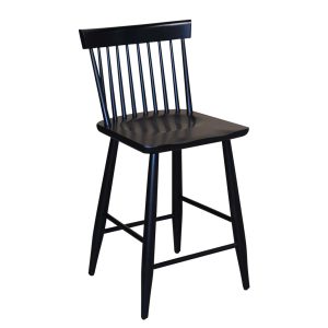 Shaker Modern Solid Wood Counter Stool | Handcrafted Custom Modern Stool 00-01