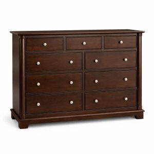 Tranquil Solid Wood 9 Drawer Dresser | Handmade Custom Dresser 0-02