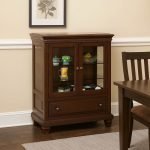 Florentino Solid Wood Display Cabinet | Handcrafted Glass Door Showcase 00-03