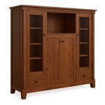 Tranquil Solid Wood China Cabinet | Custom Made China Cabinet 00-01