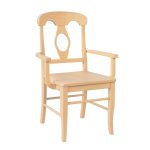 Napolean Solid Wood Arm Chair | Traditional Dining Seating 00-00