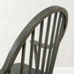 Country Solid Wood Arm Chair | Handcrafted Windsor Dining Chair 00-04