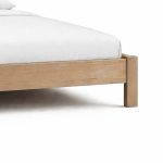 Thornlea Solid Wood Bed with Fabric Headboard | Canadian Upholstered Bed 00-03