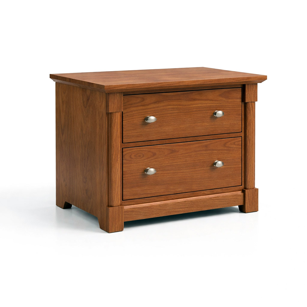 Tranquil Solid Wood Filing Cabinet – Custom Hardwood Office Storage 00-00
