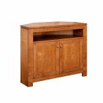 Newport Solid Wood Corner TV Unit | Hardwood Media Cabinet 00-00